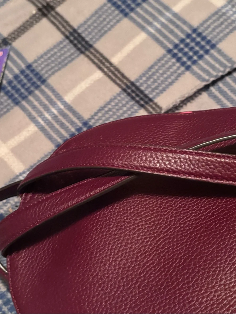 kate spade burgundy floral mini backpack and wallet set